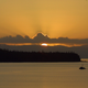 A boat passes through the Tongass Narrows in Ketchikan, Alaska in 2001.